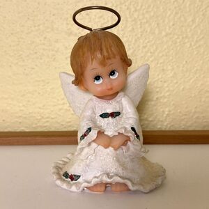 Vintage Holly Babes angel figurine